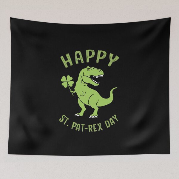 Item preview, Happy Saint Pat Rex Day St. Patrick's day designed and sold by estellaken.
