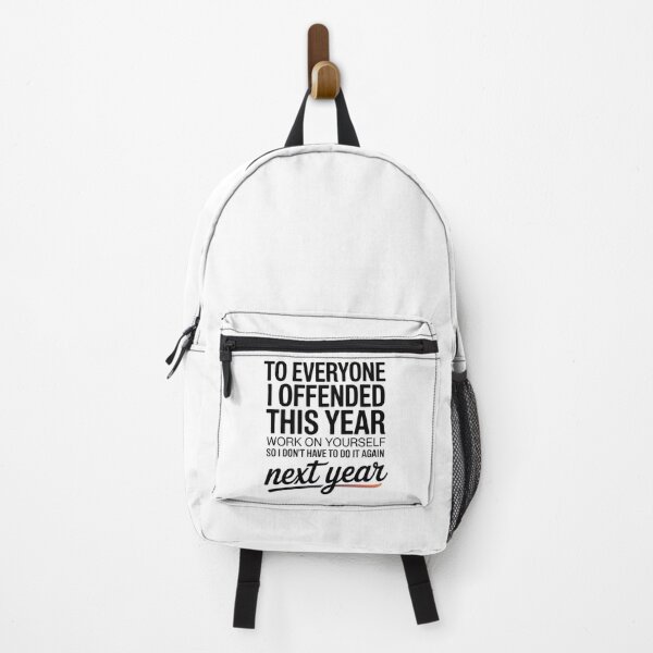 Item preview, To Everyone I Offended This Year - This funny design is for people with a bold sense of humor, a sarcastic attitude, and the confidence to laugh at themselves and the world around them. designed and sold by ZyziowskyArt.