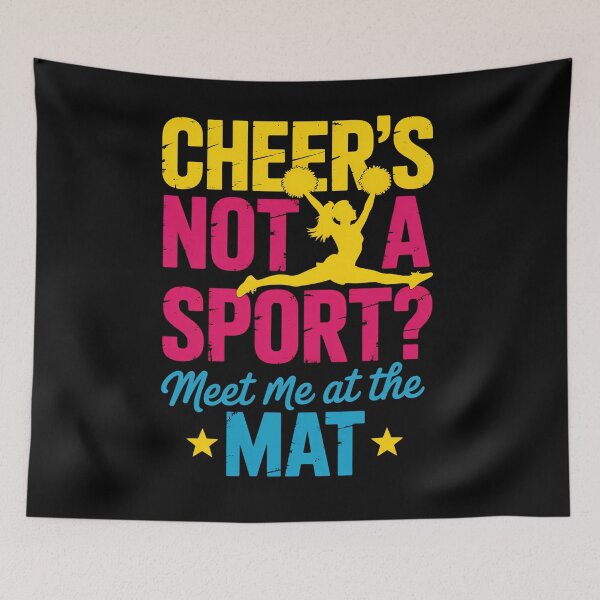 Item preview, Cheer Is a Sport Cheerleading Funny designed and sold by cosmicncozyS.