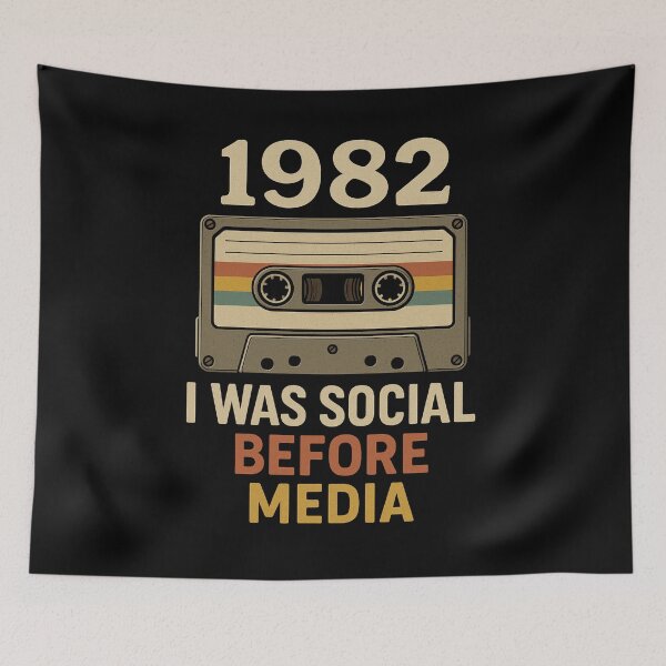 Item preview, Born in 1982 Vintage Design designed and sold by Meandmyshop.