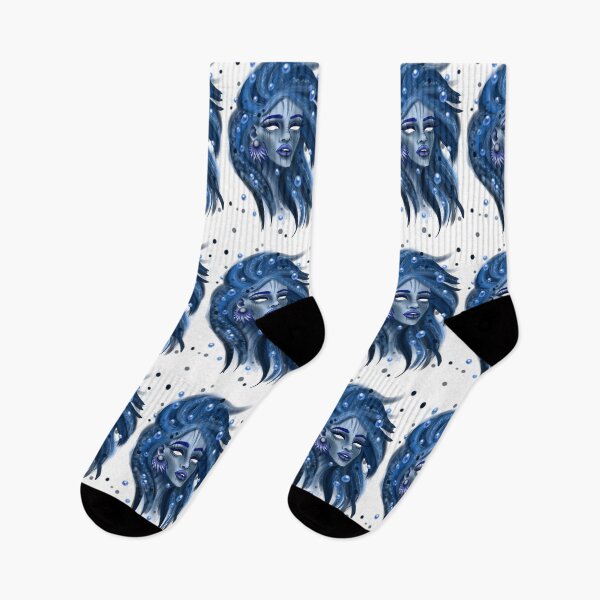 Item preview, Lady from the Deep Sea designed and sold by Ink-Art-Co.