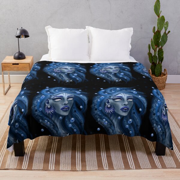 Item preview, Lady from the Deep Sea designed and sold by Ink-Art-Co.