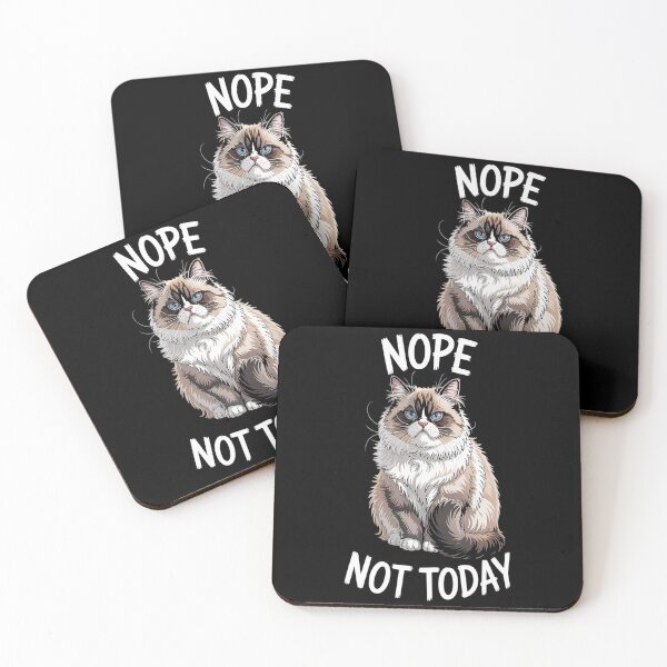 Item preview, Nope Not Today Cat designed and sold by kakashinn.