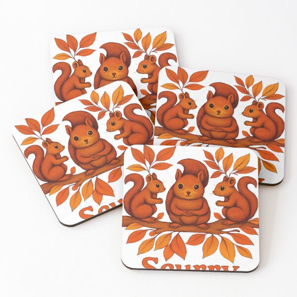 Item preview, Scurry of Squirrels designed and sold by TimTurtle.