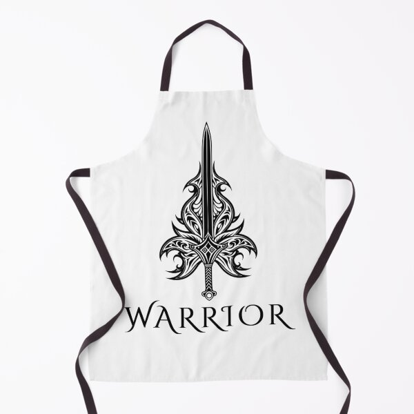 Item preview, Warrior – Bold Sword Symbol Strength Design designed and sold by Orion Designs.