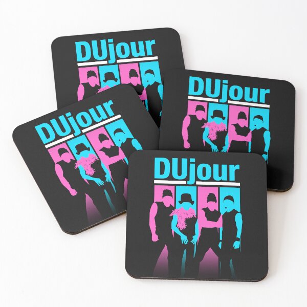 Item preview, DuJour boy band designed and sold by Mile Square Designs.