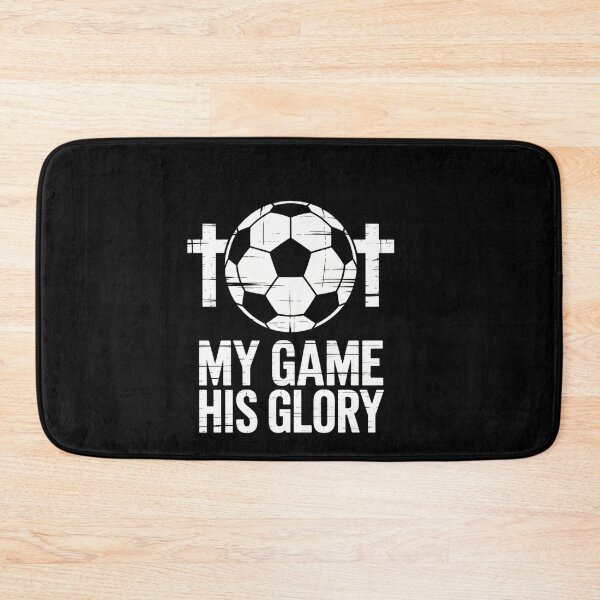 Item preview, Christian Soccer Sayings Cross designed and sold by cosmicncozyS.
