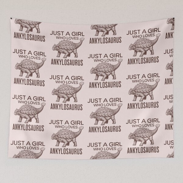 Item preview, Just A Girl Who Loves Ankylosaurus Dinosaur Lover designed and sold by KLArtzStore.