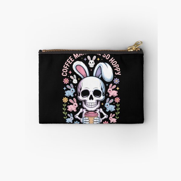 Item preview, Coffee Easter Rabbit Bunny Skeleton designed and sold by cosmicncozyS.
