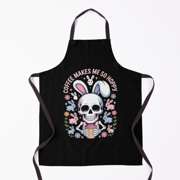 Item preview, Coffee Easter Rabbit Bunny Skeleton designed and sold by cosmicncozyS.