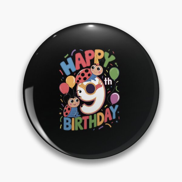 Item preview, Happy Birthday Cute Ladybug Birthday designed and sold by estellaken.