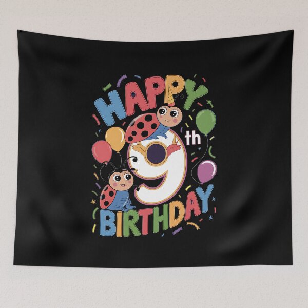 Item preview, Happy Birthday Cute Ladybug Birthday designed and sold by estellaken.