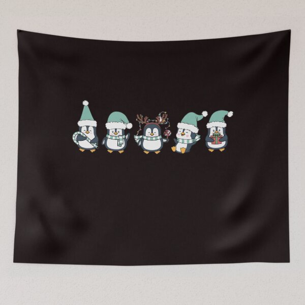 Item preview,  Penguin Merry Christmas, North Pole Christmas, Holiday Xmas Light designed and sold by DesignDenDo ⭐⭐⭐⭐⭐.