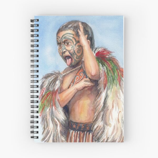 Item preview, kapa haka, little Māori warrior  designed and sold by carole hirst.