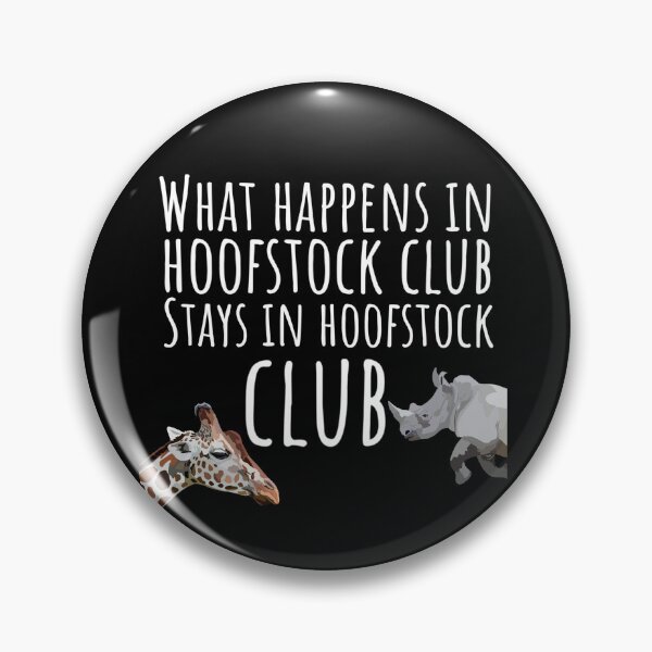 Item preview, H is for Hoofstock, Hoofstock | What Happens in Hoofstock Club Stays in Hoofstock Club designed and sold by PrettylittlepastelUk.