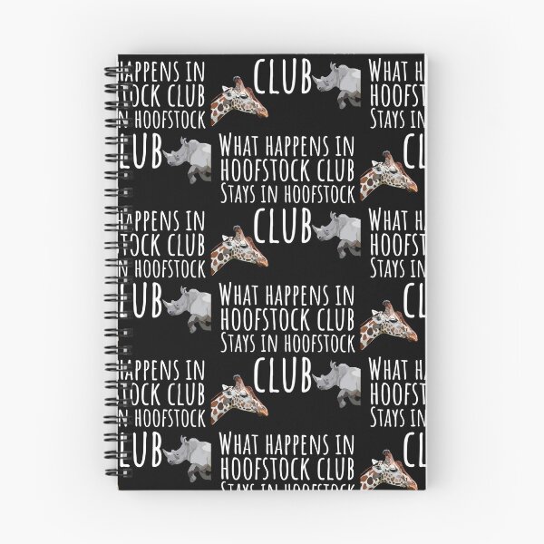 Item preview, H is for Hoofstock, Hoofstock | What Happens in Hoofstock Club Stays in Hoofstock Club designed and sold by PrettylittlepastelUk.