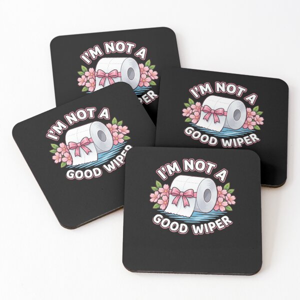 Item preview, I'm Not A Good Wiper Toilet Paper Funny designed and sold by SofenArt.