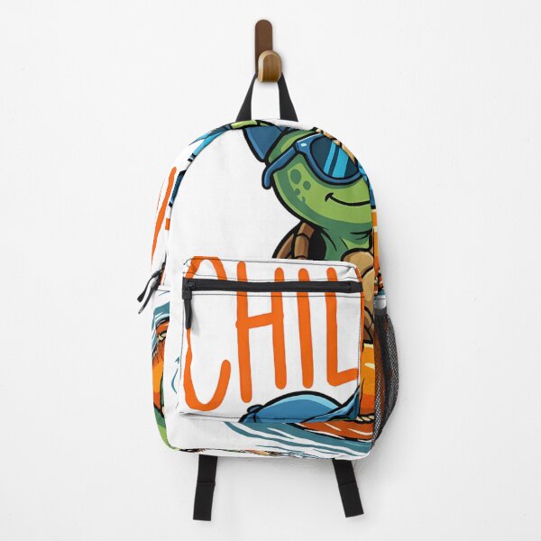 Item preview, Chill Time Mode On - Funny Cartoon Turtle with Sunglasses designed and sold by TheOneOff.