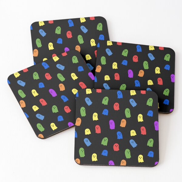 Item preview, Rainbow Kawaii Ghost Pattern by Tobe Fonseca designed and sold by Tobe Fonseca®.