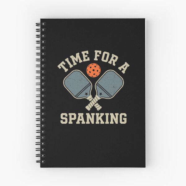 Item preview, Time For A Spanking Pickleball Humor designed and sold by SofenArt.