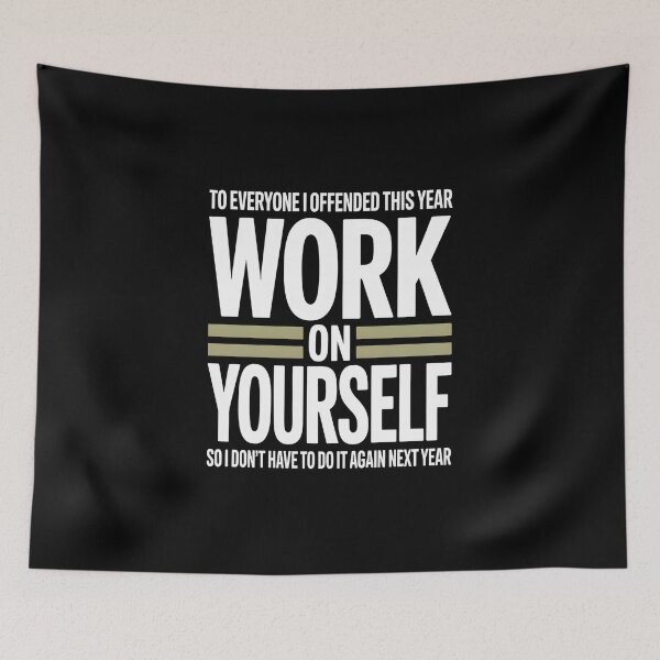 Item preview, To Everyone I Offended This Year - This funny design is for people with a bold sense of humor, a sarcastic attitude, and the confidence to laugh at themselves and the world around them. designed and sold by ZyziowskyArt.