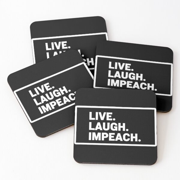 Item preview, Live. Laugh. Impeach. Political Impeach Trump designed and sold by Owcomm.