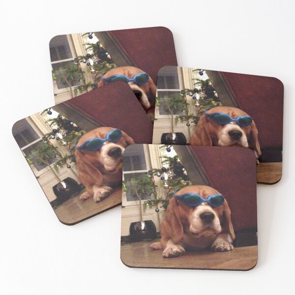 Item preview, Cool Beagle in Swimming Goggles at Christmas. designed and sold by Eric Sintès.
