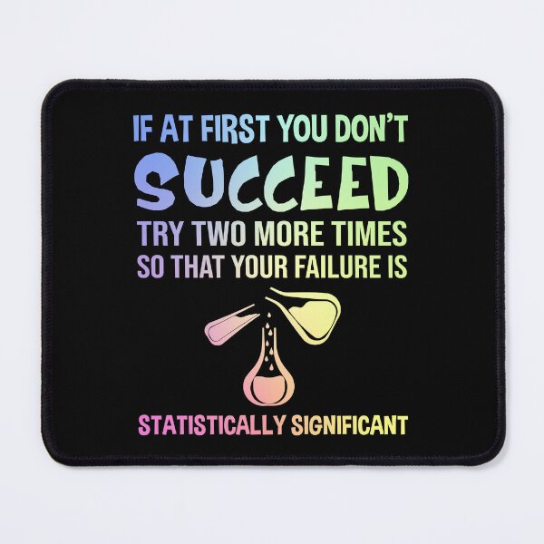 Item preview, Funny Statistics Science Pun Gift for Men Women Chemistry designed and sold by ScienceCorner.