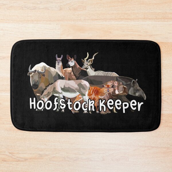 Item preview, H is for Hoofstock Keeper,Hoofstock Keeper Design – Dedicated Care of Ungulates and Exotic Hoofed Mammals Artwork designed and sold by PrettylittlepastelUk.