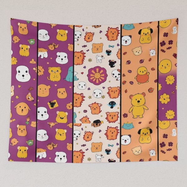 Item preview, C Charming Illustrations Adorable Animals Endless Fun Art designed and sold by ART ATTACK ZONE.