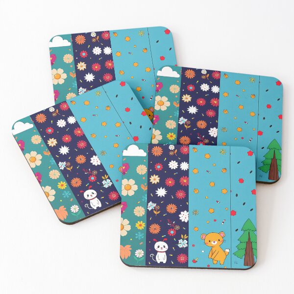 Item preview, E Charming Illustrations Adorable Animals Endless Fun Art designed and sold by ART ATTACK ZONE.