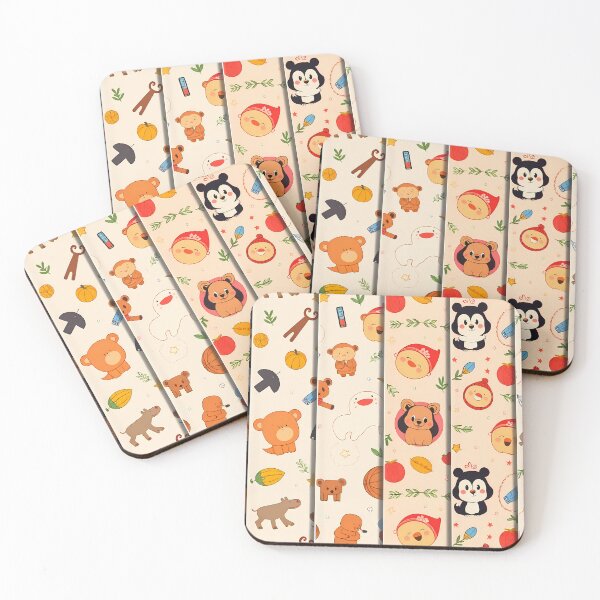 Item preview, F Charming Illustrations Adorable Animals Endless Fun Art designed and sold by ART ATTACK ZONE.