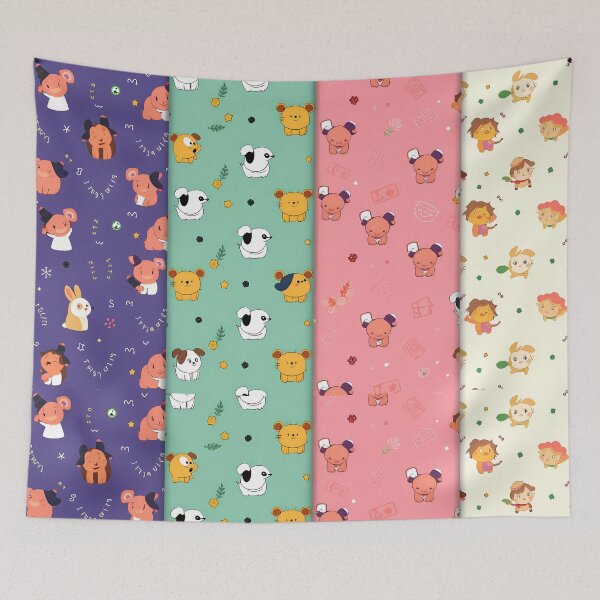 Item preview, H Charming Illustrations Adorable Animals Endless Fun Art designed and sold by ART ATTACK ZONE.