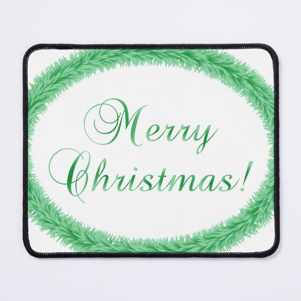 Item preview, Merry Christmas Wreath – Elegant Holiday Typography 1 designed and sold by ZorianArt.