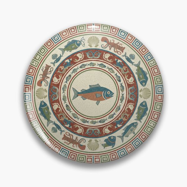 Item preview, Ancient Rome Seafood Mosaic designed and sold by xMErCUrY03x.