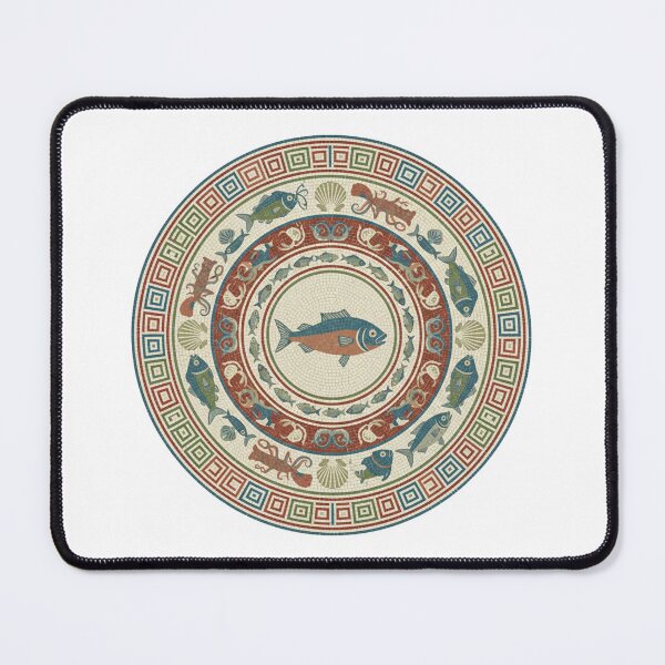 Item preview, Ancient Rome Seafood Mosaic designed and sold by xMErCUrY03x.