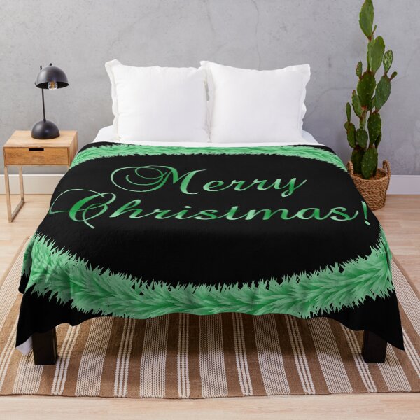 Item preview, Merry Christmas Wreath – Elegant Holiday Typography 1 designed and sold by ZorianArt.