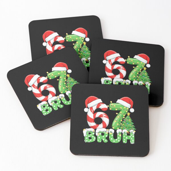 Item preview, Six Seven 67 Funny Santa Bruh Christmas Meme  designed and sold by JEFDodsonArt.