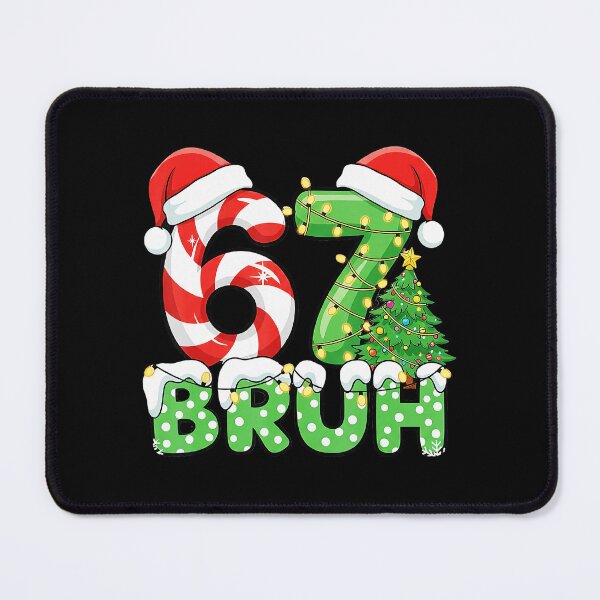 Item preview, Six Seven 67 Funny Santa Bruh Christmas Meme  designed and sold by JEFDodsonArt.