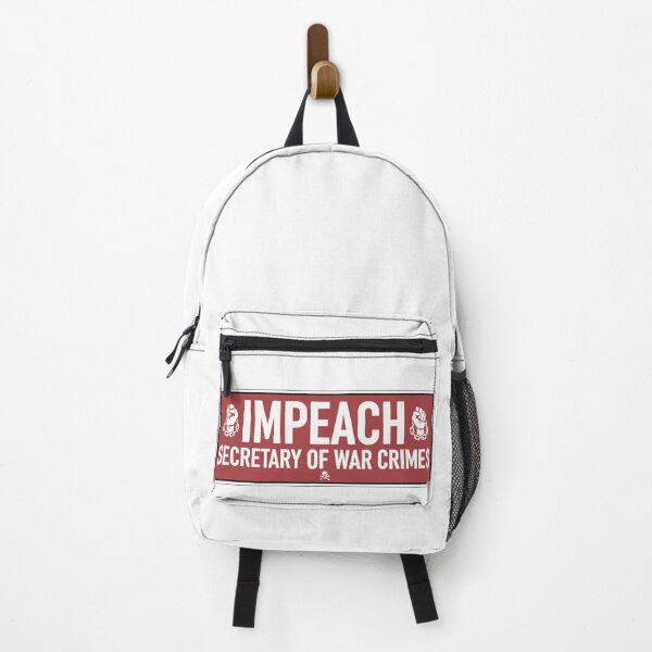 Item preview, Impeach Secretary of War Crimes Protest Slogan designed and sold by Owcomm.