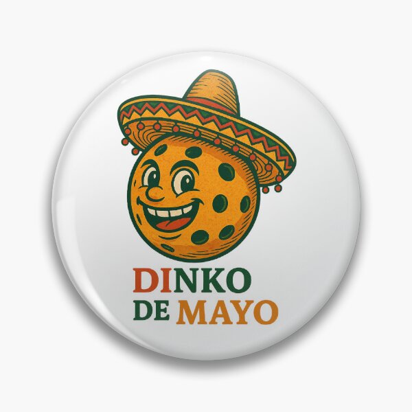 Item preview, Dinko de Mayo Pickleball Sombrero Funny Sports Pun designed and sold by The Junto Shop.
