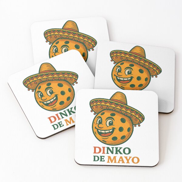 Item preview, Dinko de Mayo Pickleball Sombrero Funny Sports Pun designed and sold by The Junto Shop.