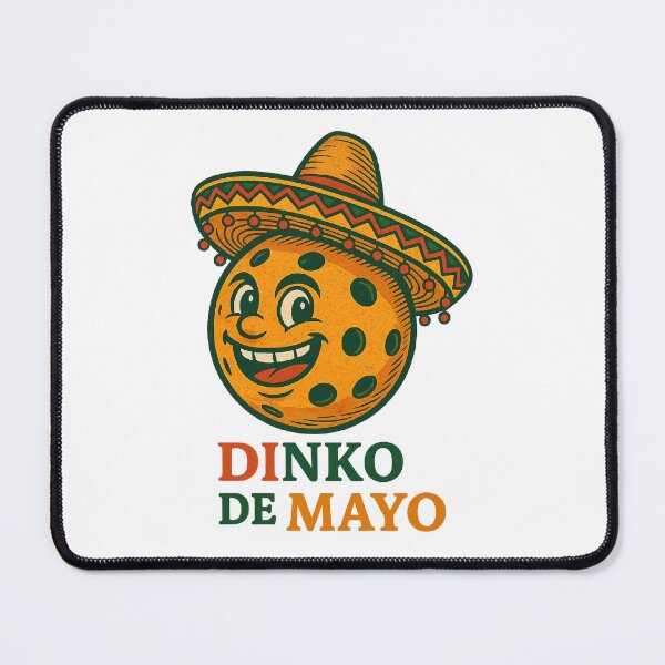Item preview, Dinko de Mayo Pickleball Sombrero Funny Sports Pun designed and sold by The Junto Shop.