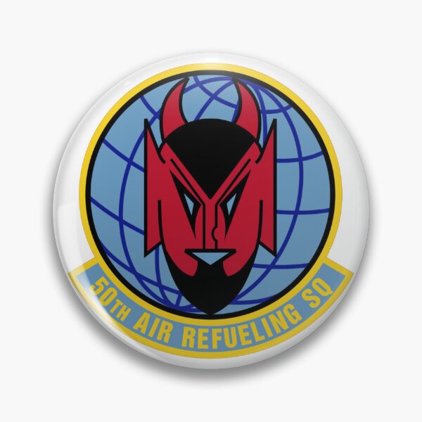 Item preview, 50th Air Refueling Squadron Patch - Devil Head designed and sold by CharlieDesings.