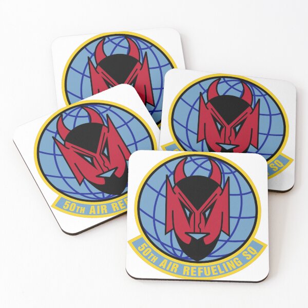 Item preview, 50th Air Refueling Squadron Patch - Devil Head designed and sold by CharlieDesings.