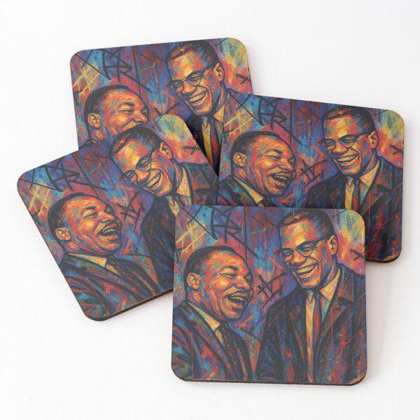 Item preview, Martin and Malcolm designed and sold by Wildched Artistry.
