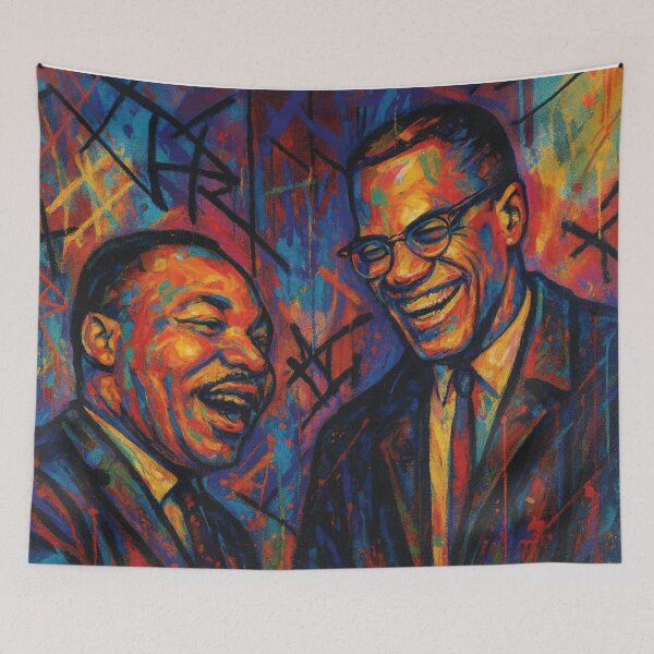 Item preview, Martin and Malcolm designed and sold by Wildched Artistry.
