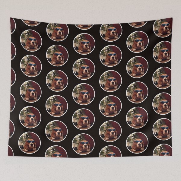 Item preview, Cool Beagle in Swimming Goggles at Christmas. Circle Edition. designed and sold by Eric Sintès.