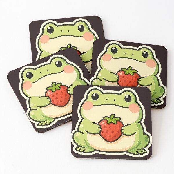 Item preview, Cute Frog Sticker designed and sold by RoseShop2093.