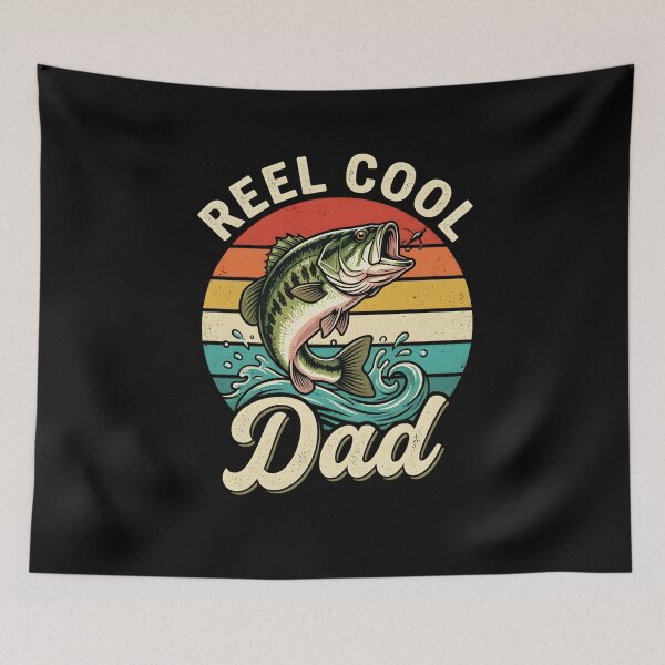 Item preview, Reel Cool Dad Fisherman Father's Day designed and sold by SofenArt.